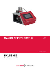 Pfeiffer Vacuum HICUBE NEO Manuel De L'utilisateur