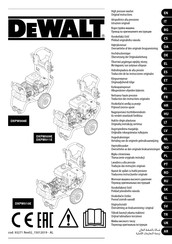 DeWalt DXPW010E Traduction Des Instructions Originales