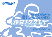 Yamaha YFM35FGDW Manuel Du Propriétaire