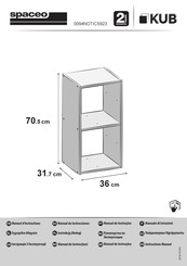 Spaceo KUB 0094NOTIC5923 Manuel D'instructions
