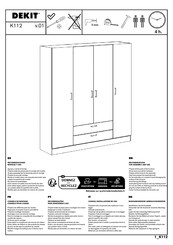 DEKIT K112 Instructions De Montage