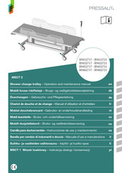 Pressalit R9412721 Manuel D'utilisation Et D'entretien