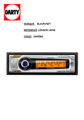 Blaupunkt London MP48 Mode D'emploi Et De Montage