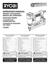 Ryobi Y23GHP Manuel D'utilisation