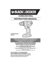 Black & Decker LDX172C Mode D'emploi