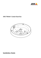 Axis Communications TM5601 Guide D'installation