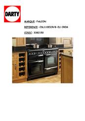 Falcon 110 Induction Mode D'emploi & Instructions D'installation