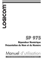 LOGICOM SP 975 Manuel D'utilisation