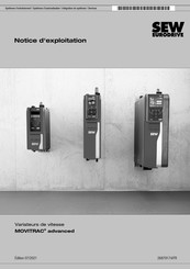 Sew Eurodrive MOVITRAC advanced MCX91A-0070 Notice D'exploitation