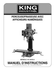 King Industrial KC-20VS-2 Manuel D'instructions