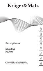 Krüger & Matz FLOW KM0416 Mode D'emploi