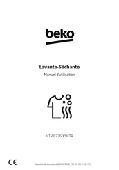 Beko HTV 8736 XSHTR Manuel D'utilisation