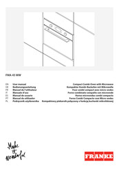 Franke FMA 45 MW Manuel De L'utilisateur