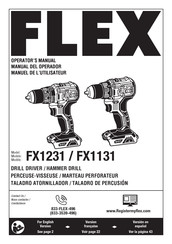 Flex FX1231 Manuel De L'utilisateur