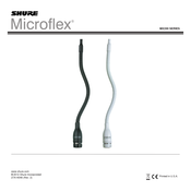 Shure Microflex MX202B/C Mode D'emploi