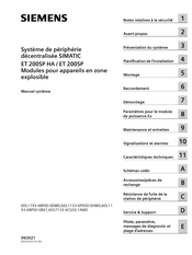 Siemens 6DL1193-6BP00-0BX1 Manuel Système