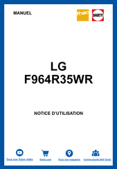 LG F964R35WR Manuel Du Propriétaire