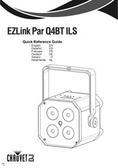 Chauvet DJ EZLink Par Q4BT ILS Guide De Référence Rapide