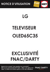 LG OLED65C35 Guide De L'utilisateur