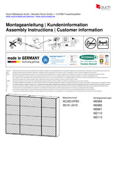 Rauch ORACLE AC353.0FB3 Instructions De Montage