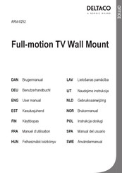 Deltaco NORDIC ARM-0252 Manuel D'utilisation