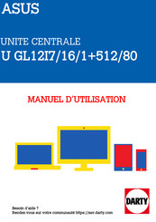 Asus U GL12I7/16/1+512/80 Manuel De L'utilisateur