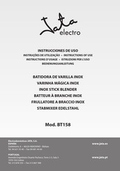 Jata electro BT158 Instructions D'usage