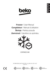 Beko B1RFNE314W Manuel D'utilisation