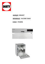 Brandt VH1235X INOX Guide D'utilisation