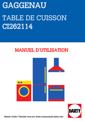 Gaggenau CI262114 Notice D'utilisation