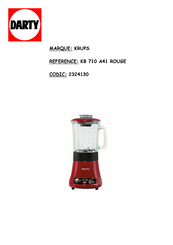 Krups KB 710 A41 Mode D'emploi