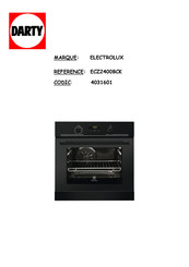 Electrolux ECZ2400BCK Notice D'utilisation