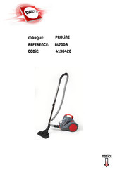 Proline BL700A Manuel D'utilisation