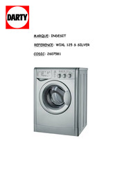 Indesit WIXL 125 S Mode D'emploi