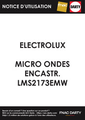 Electrolux LMS2173EMW Notice D'utilisation