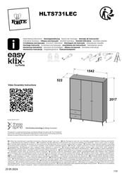 Forte HLTS731LEC Notice De Montage