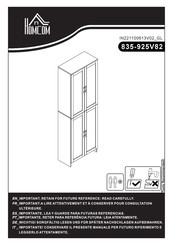 HOMCOM 835-925V82 Instructions De Montage