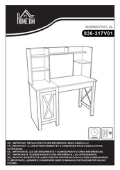 HOMCOM 836-317V01 Instructions De Montage