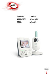 Philips AVENT SCD620 Mode D'emploi