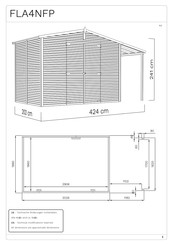 Bertilo Apex 4 PLUS FLA4NFP Instructions De Montage