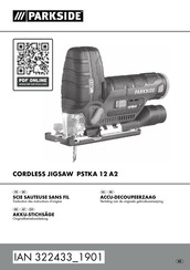 Parkside PSTKA 12 A2 Traduction Des Instructions D'origine