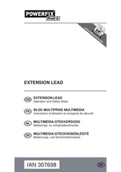 Powerfix Profi 307698 Instructions D'utilisation Et Consignes De Sécurité