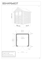 Bertilo Sylt 2 BSHAP66OT Serie Instructions De Montage