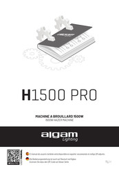 Algam Lighting H1500 PRO Manuel D'utilisation