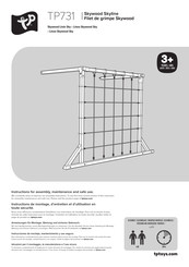 TP Skywood Skyline TP731 Instructions De Montage, D'entretien Et D'utilisation