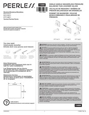 PEERLESS PTT14271 Instructions D'installation