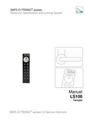 SAG SAFE-O-TRONIC LS100 Manuel D'instructions