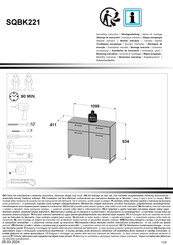 Forte SILBA SQBK221 Notice De Montage