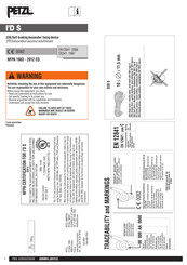 Petzl D205001L Manuel D'instructions