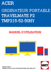 Acer TravelMate P2 P215-52 Manuel D'utilisation